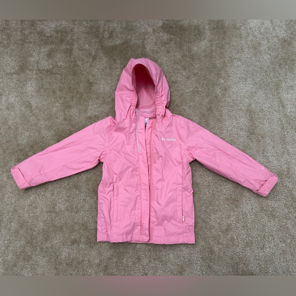 Columbia Pink Raincoat